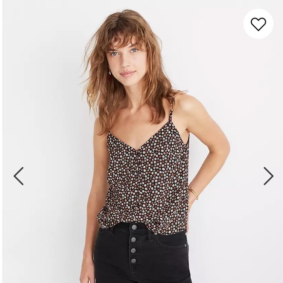 Madewell Tops - Madewell Button-Down Cami in Petite Blooms